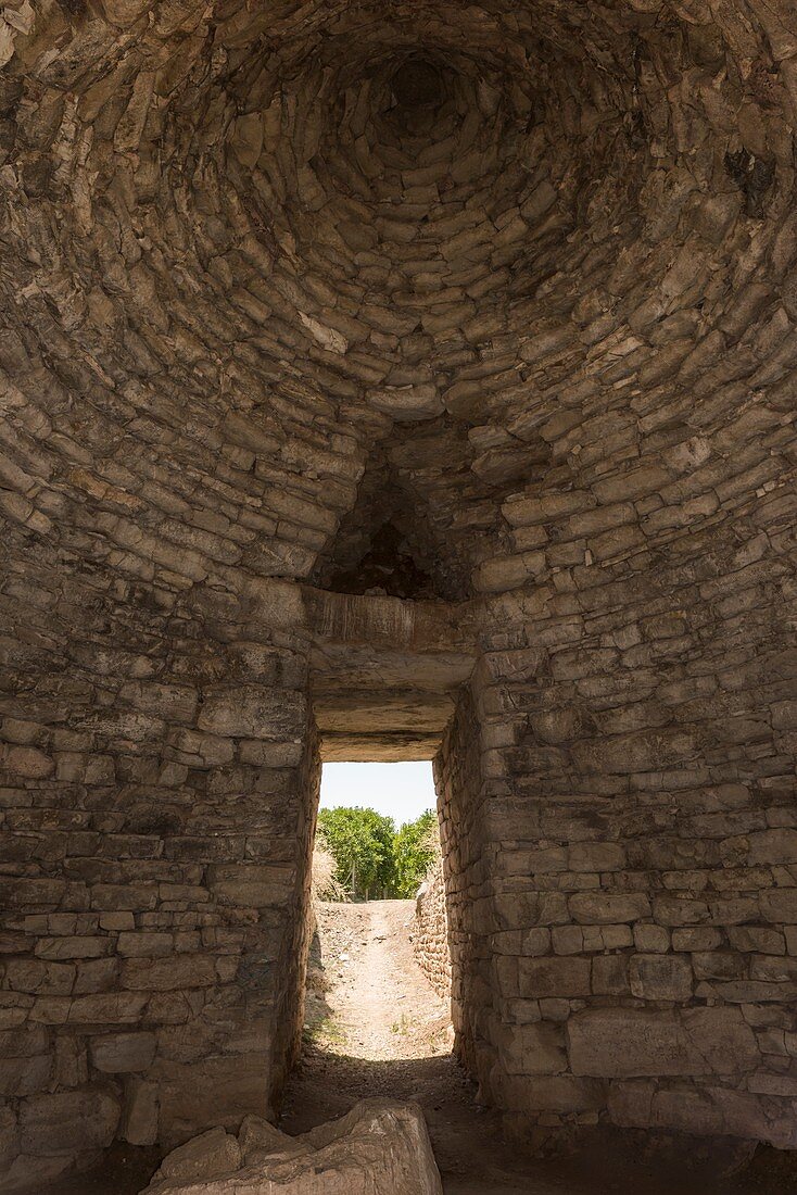Tholos Tomb interior, Tiryns