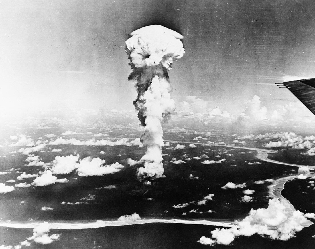 Operation Crossroads atom bomb test, 1946