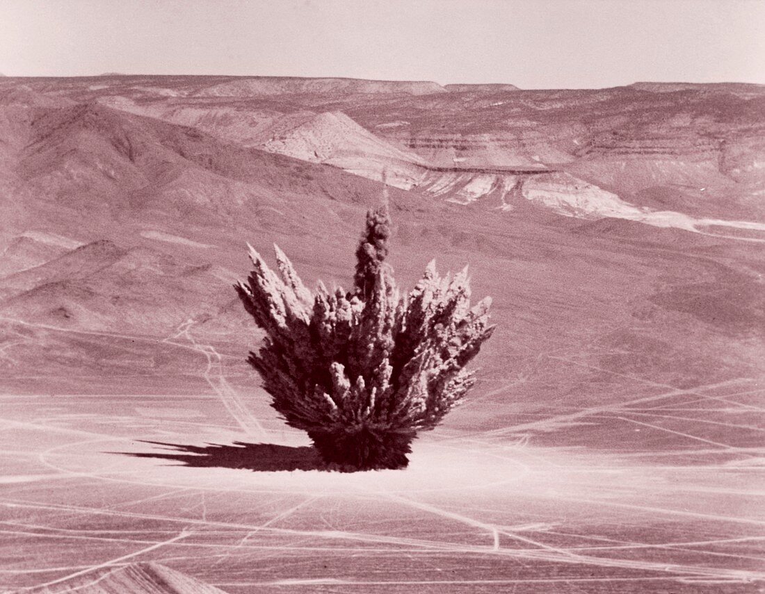 Nevada Test Site explosion, 1956