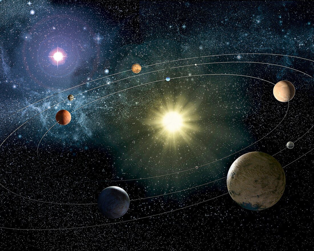 Exoplanets, illustration