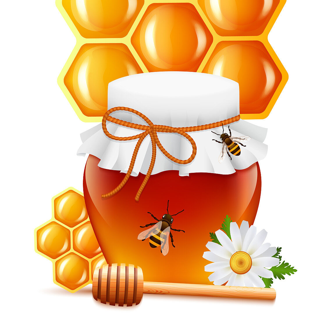 Honey, illustration