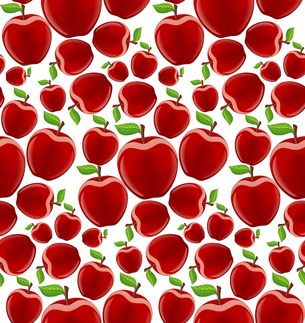 Apples, illustration