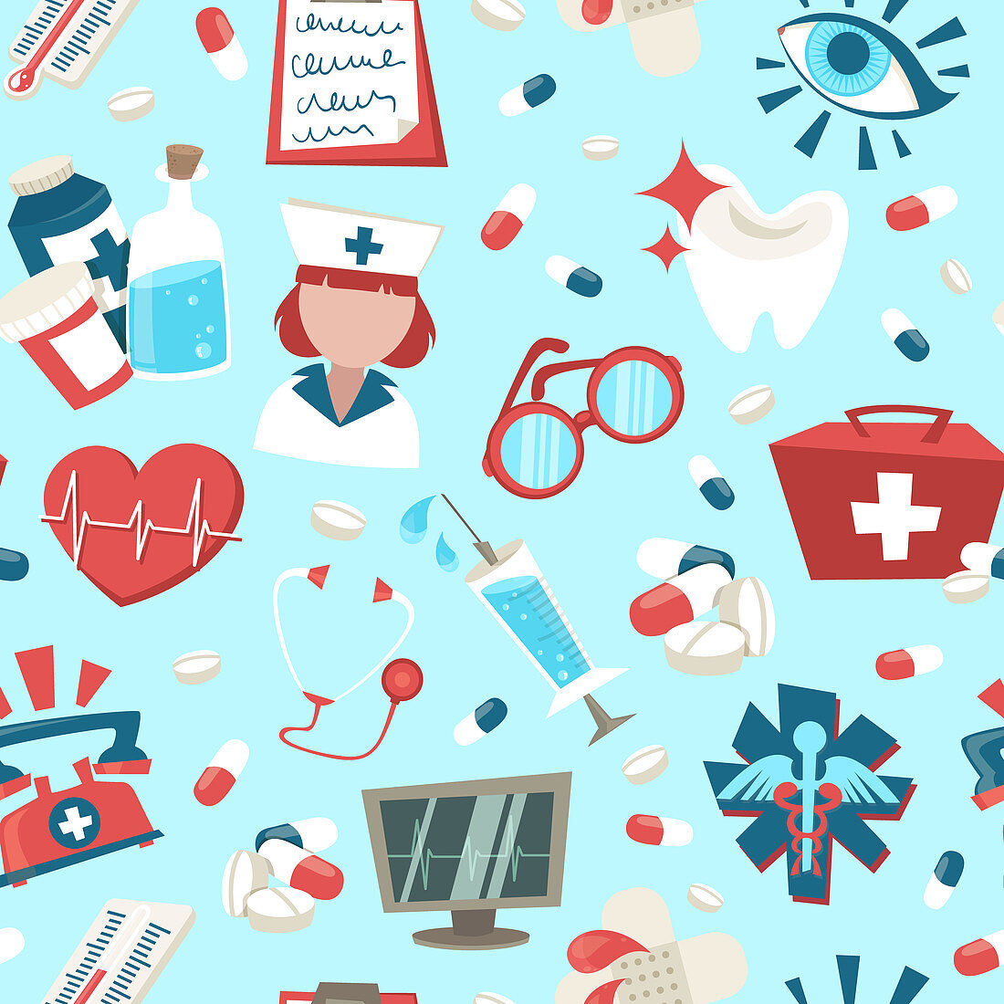 Healthcare, illustration