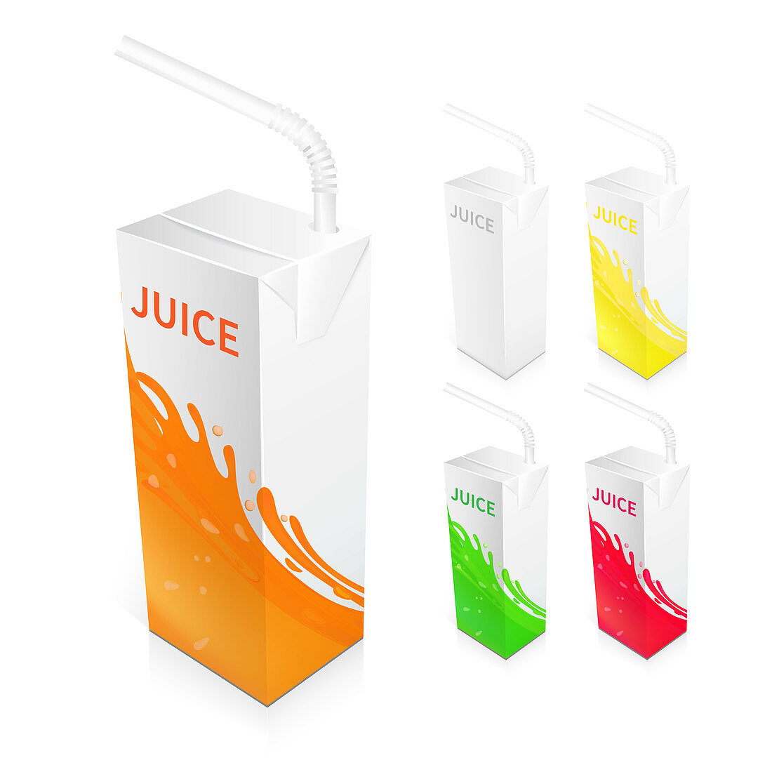 Fruit juice, illustration