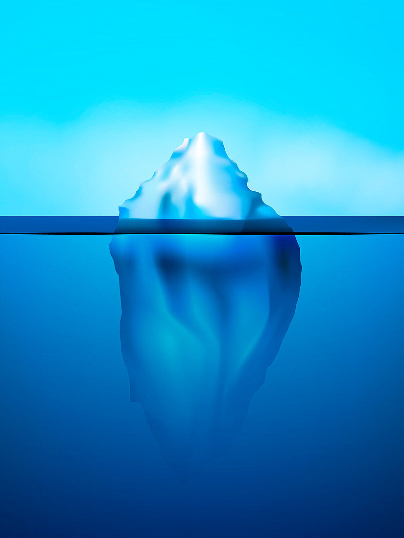 Iceberg, illustration