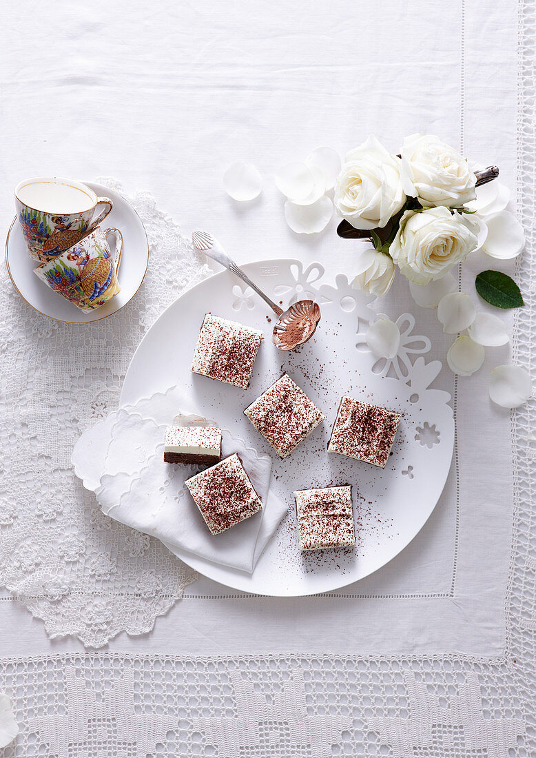 Cappuccino Mousse Squares