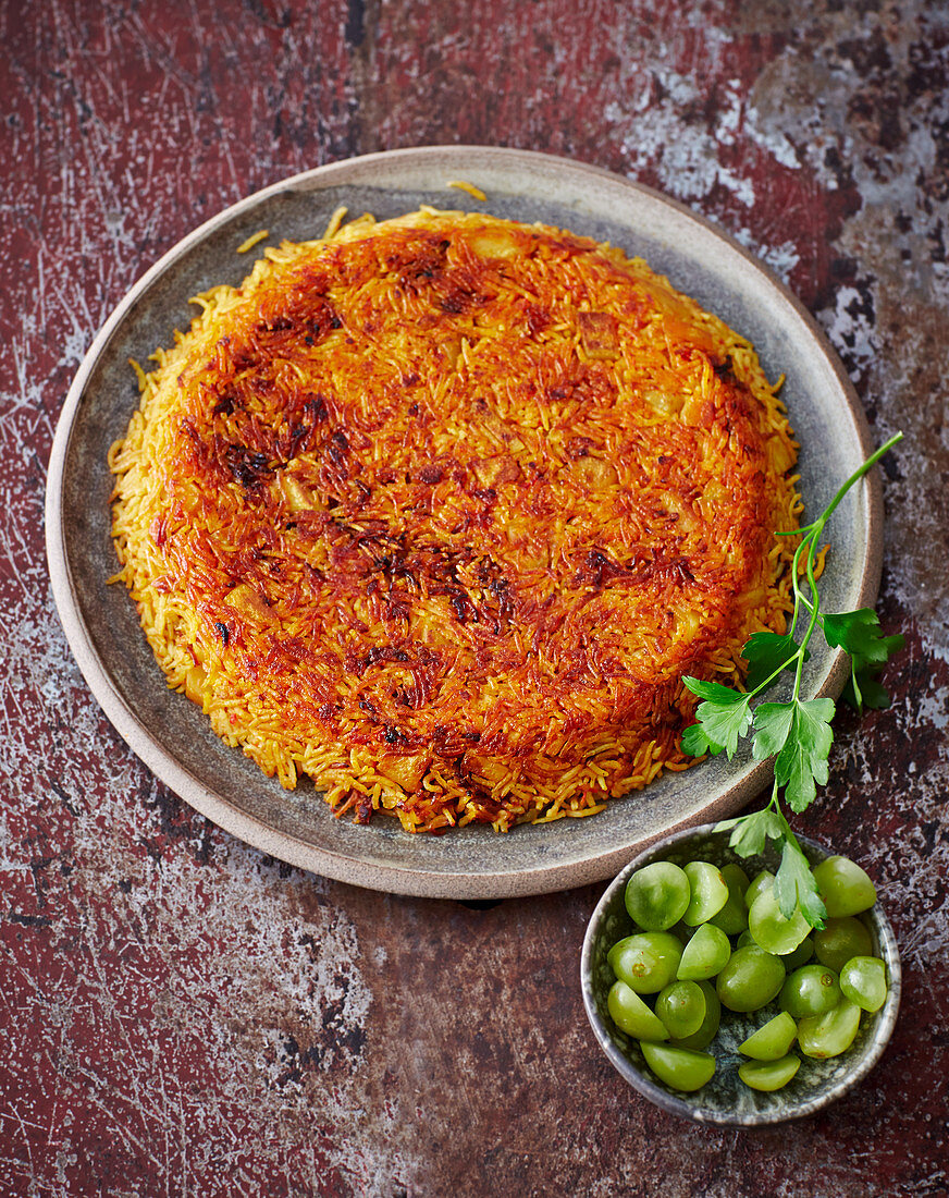 Dami Godjeh – Persian tomato rice