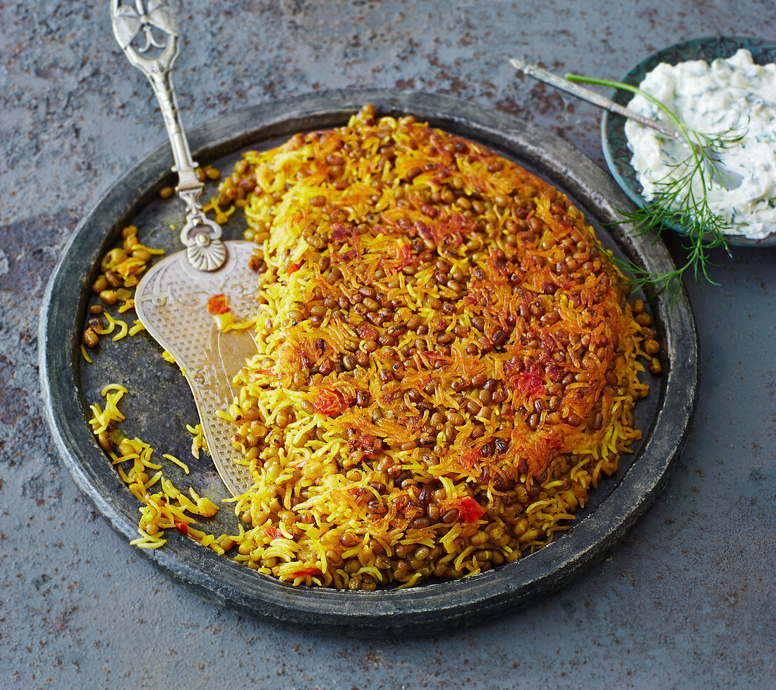 Mash Polo – Persian mungo bean rice