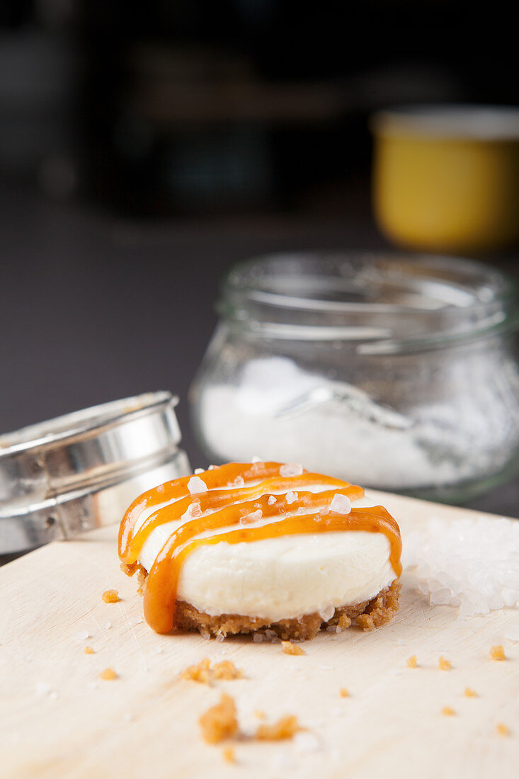 Salted Caramel Cheesecake