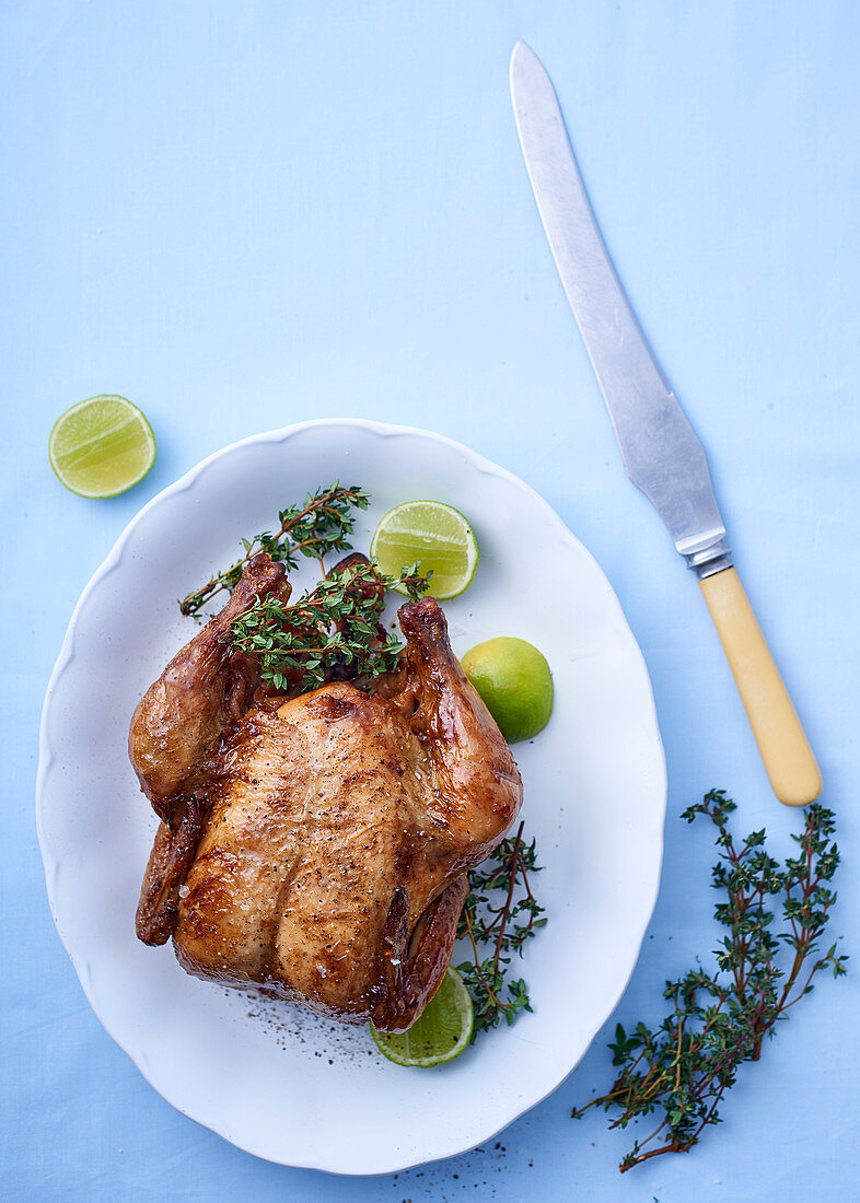 Thyme and lime chicken