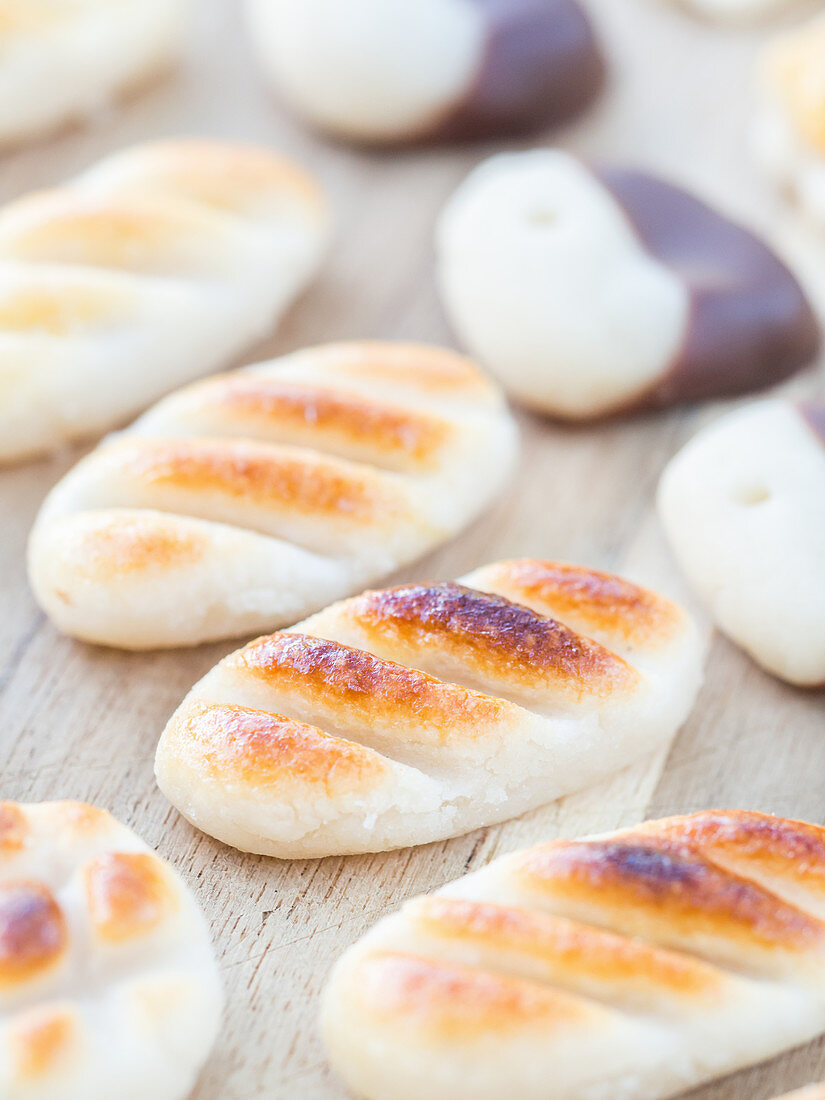 Mazapan, typical sweet from Toledo, Spain