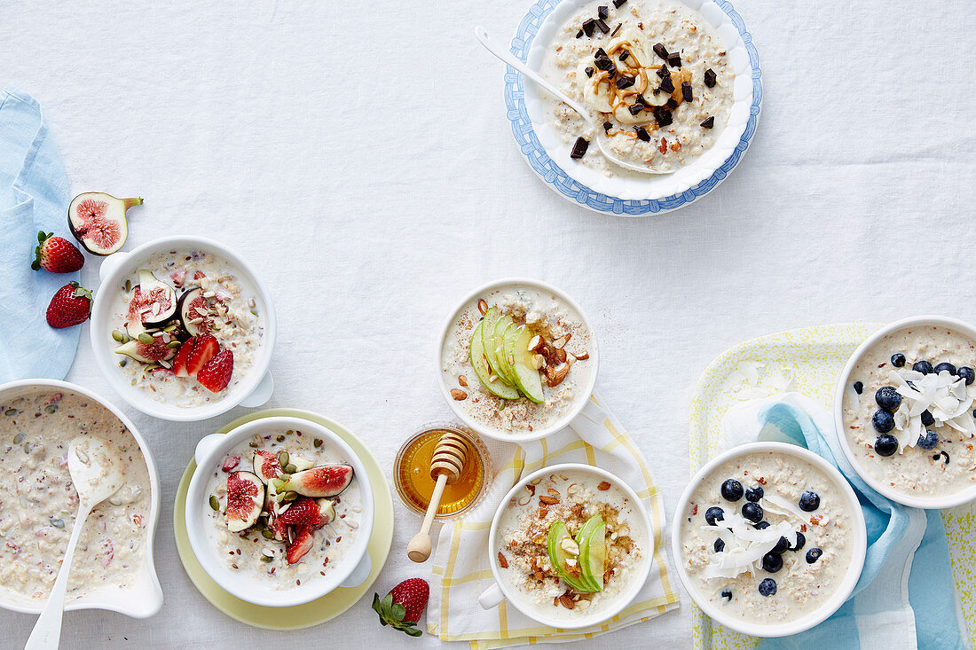 Overnight Oats 4x different