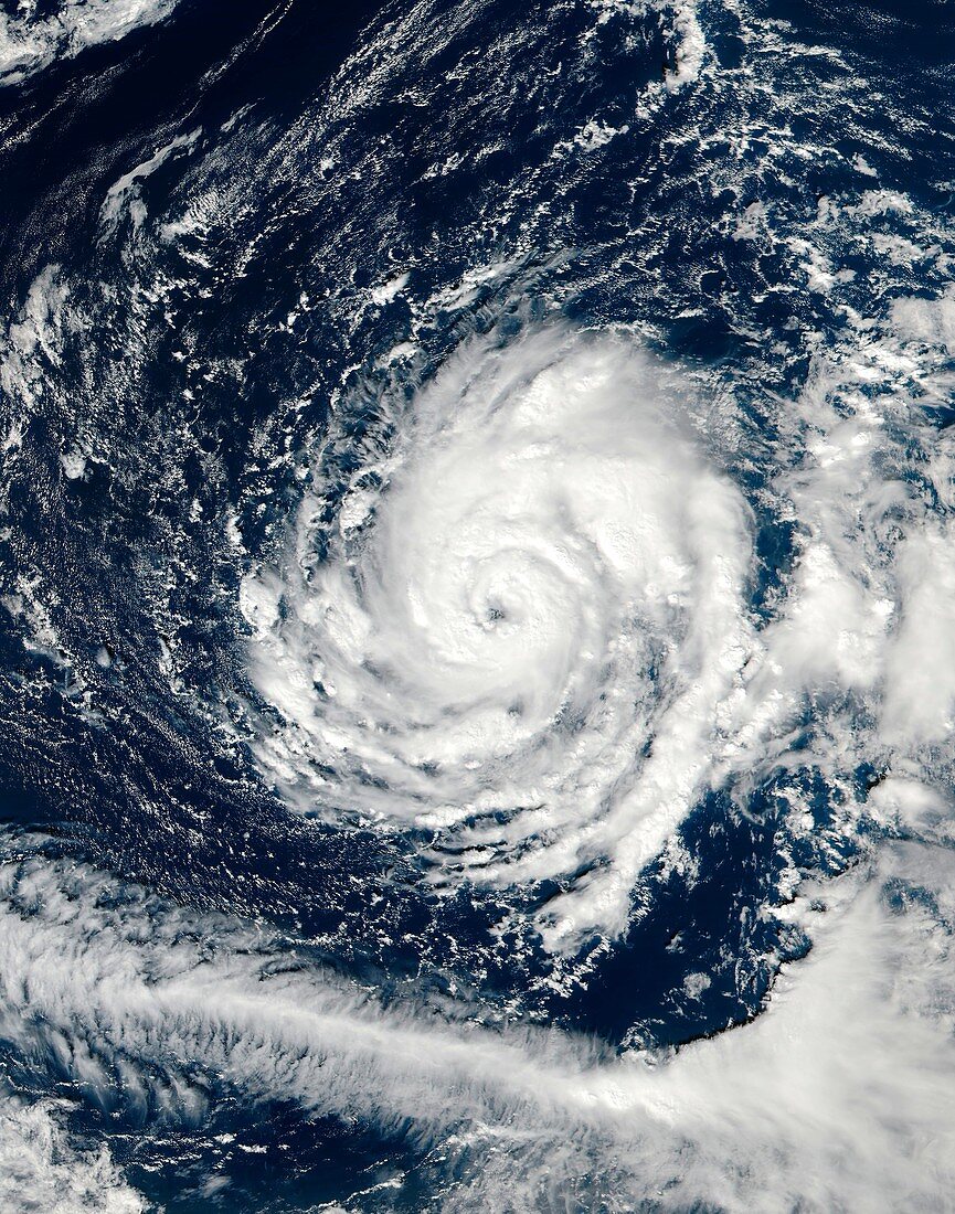 Hurricane Ophelia, satellite image