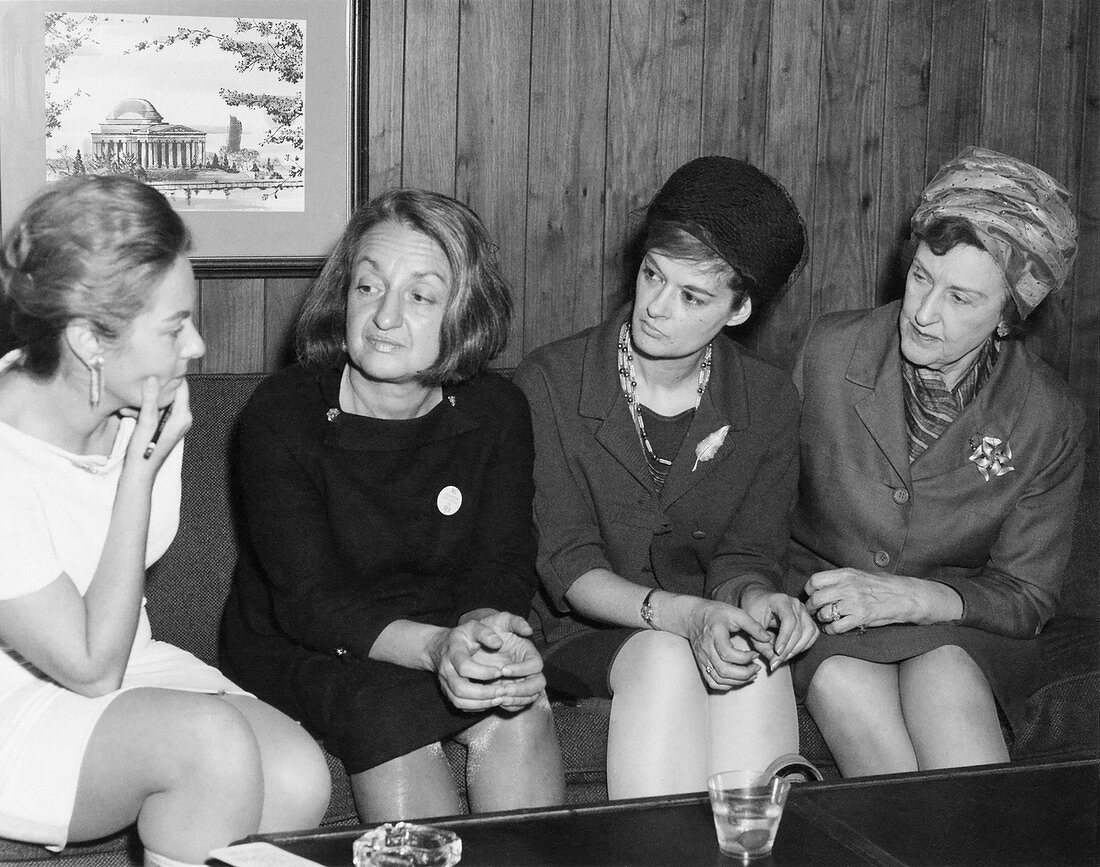 Women's rights advocates, 1968