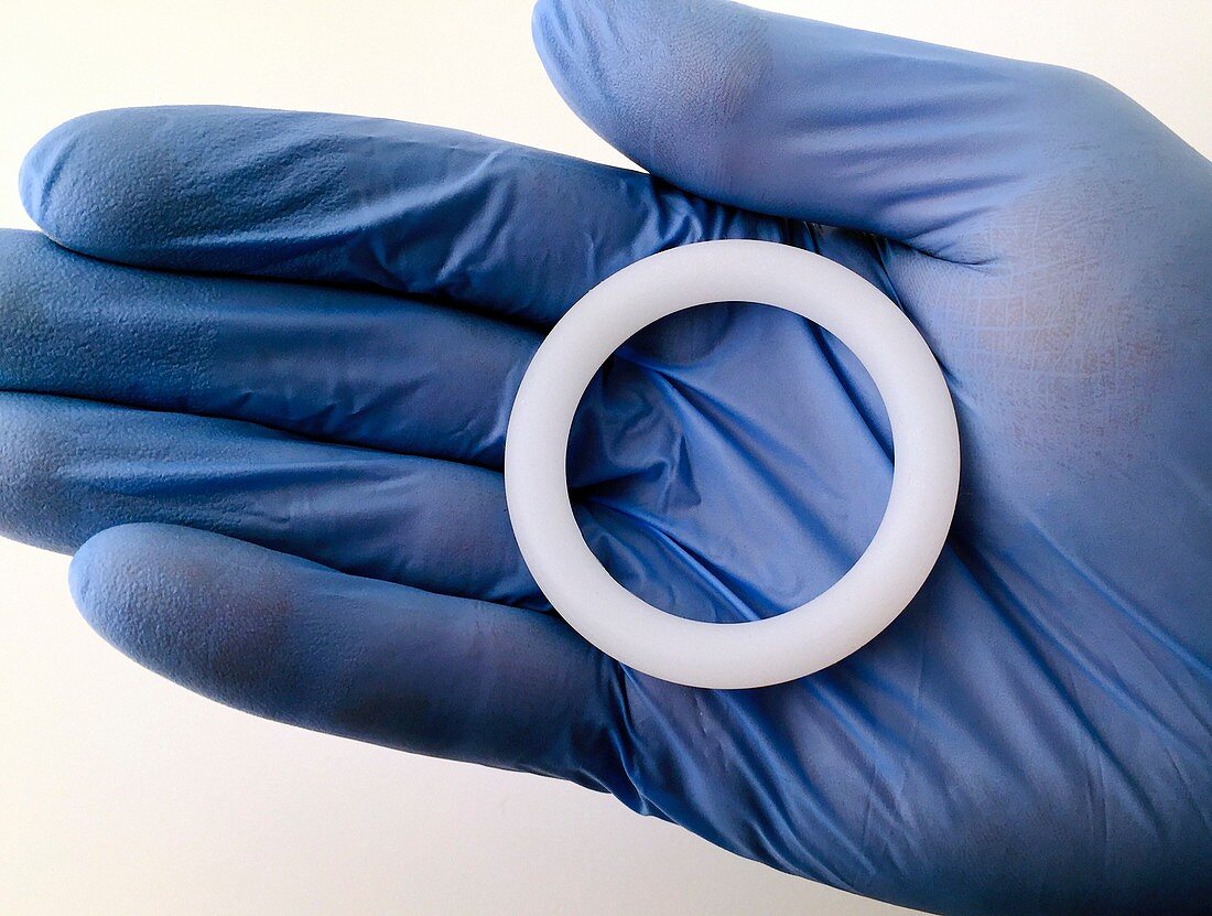 Anti-HIV vaginal ring