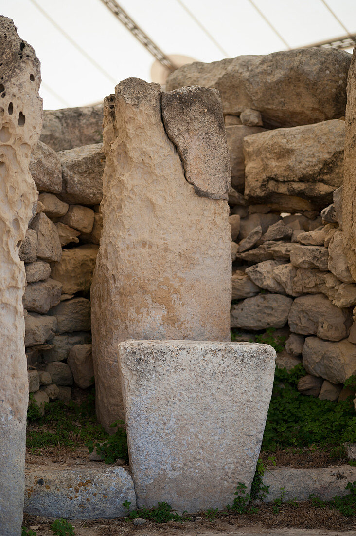 Mnajdra temple stones, Malta