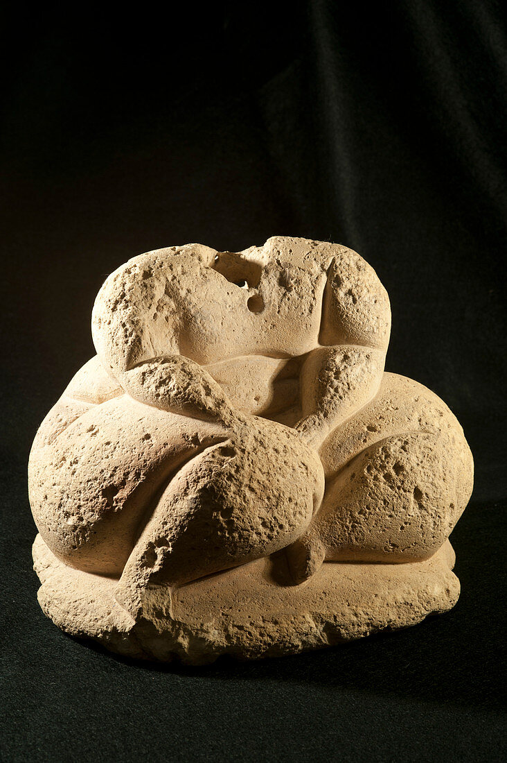 Prehistoric limestone figure, Malta