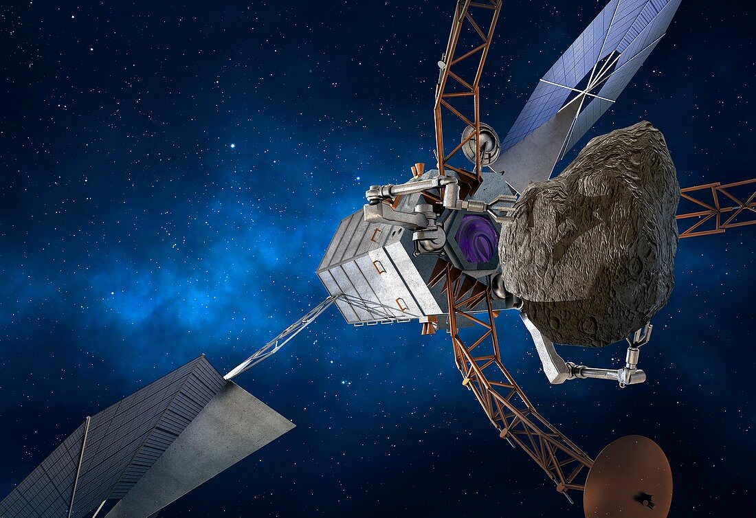 Asteroid Redirect Mission, illustration