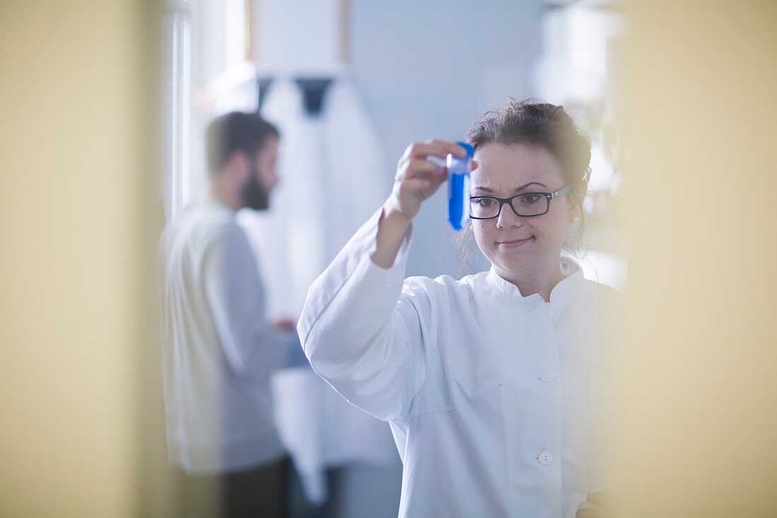 Female scientist in laboratory