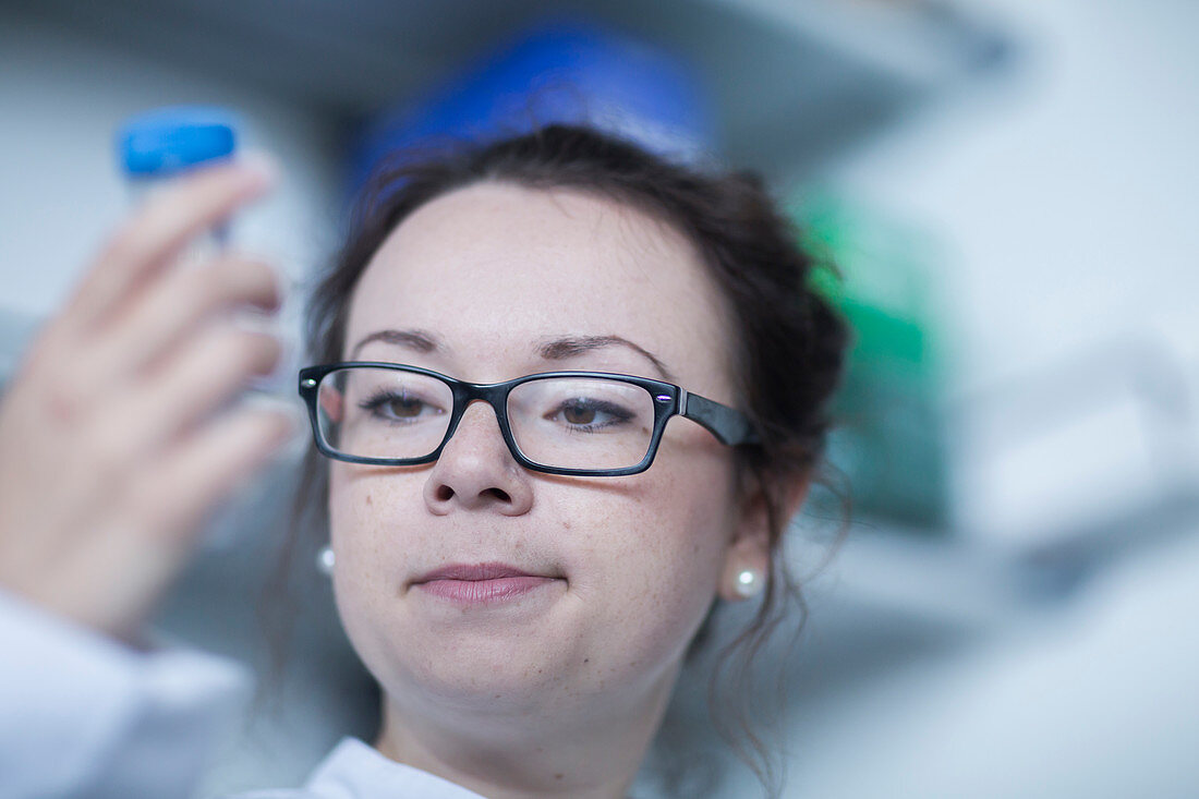 Female scientist in laboratory