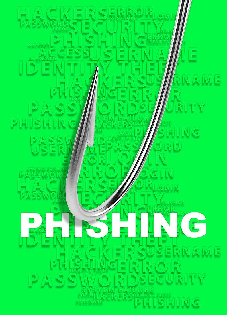 Phishing concept, illustration