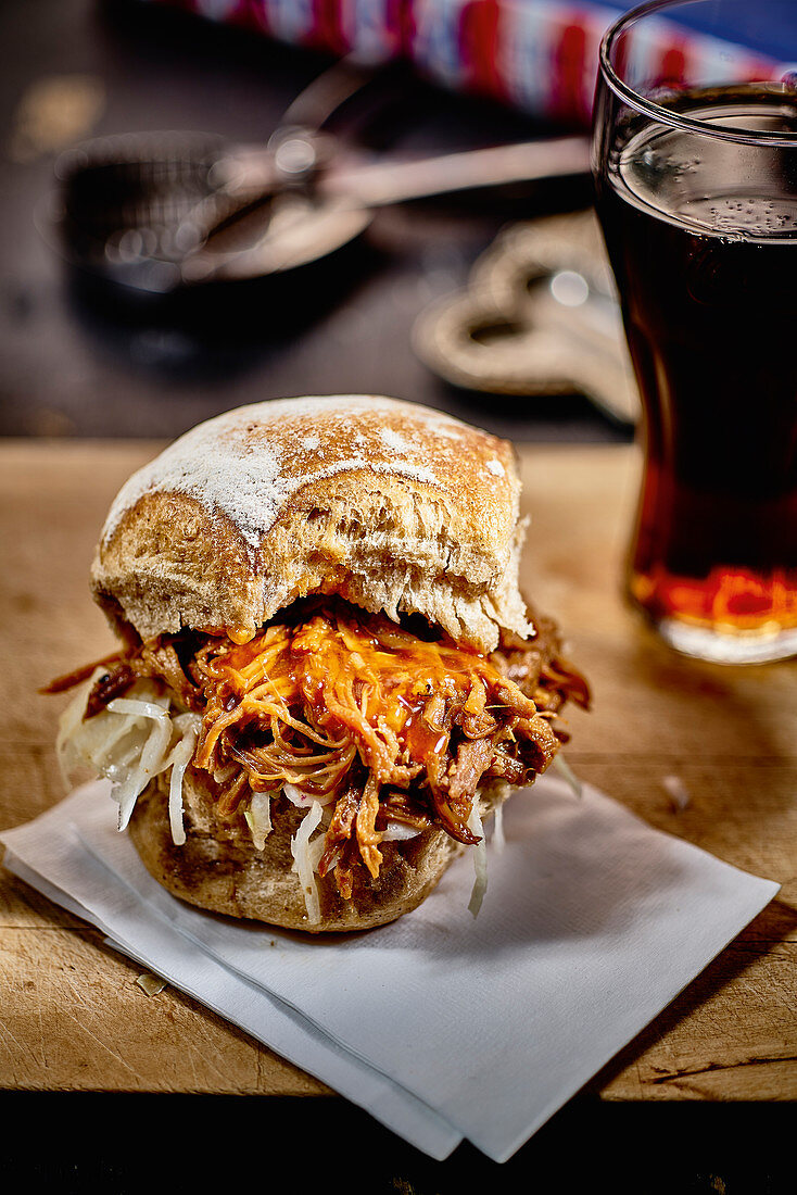 Pulled Pork Burger 'To Go'