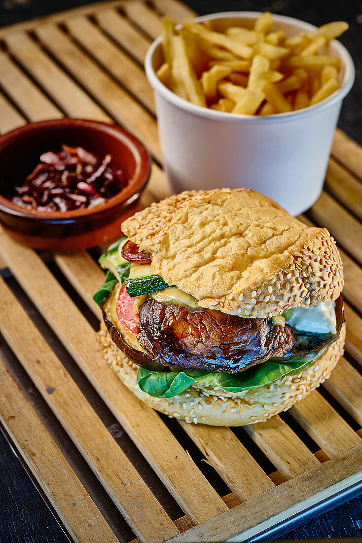 Portobello Burger 'To Go'