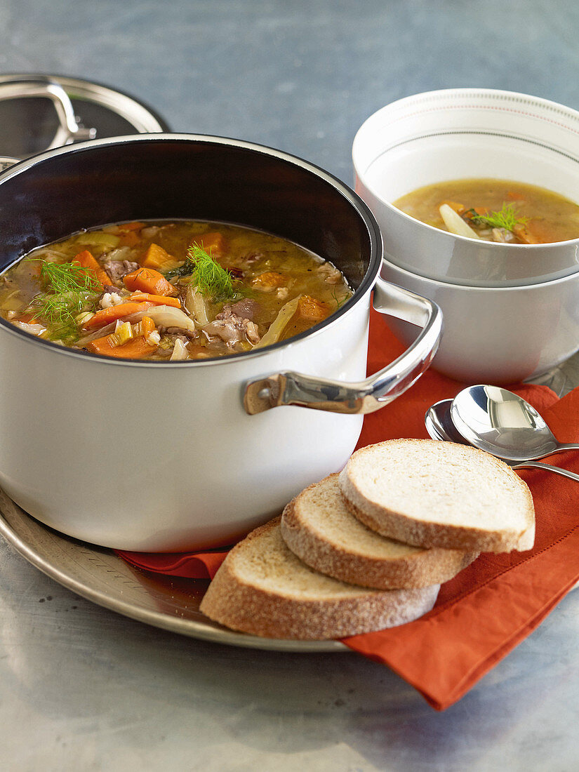Vegetable and meat stew