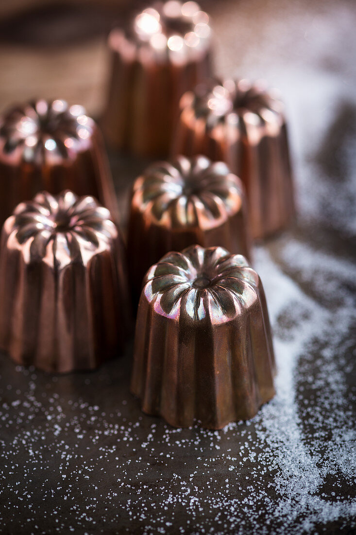 Canneles baking moulds