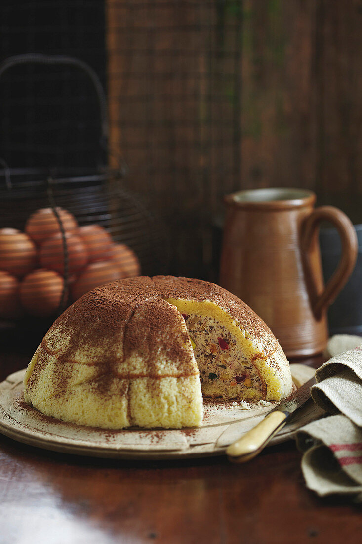 Zuccotto (dome cake, Italy)