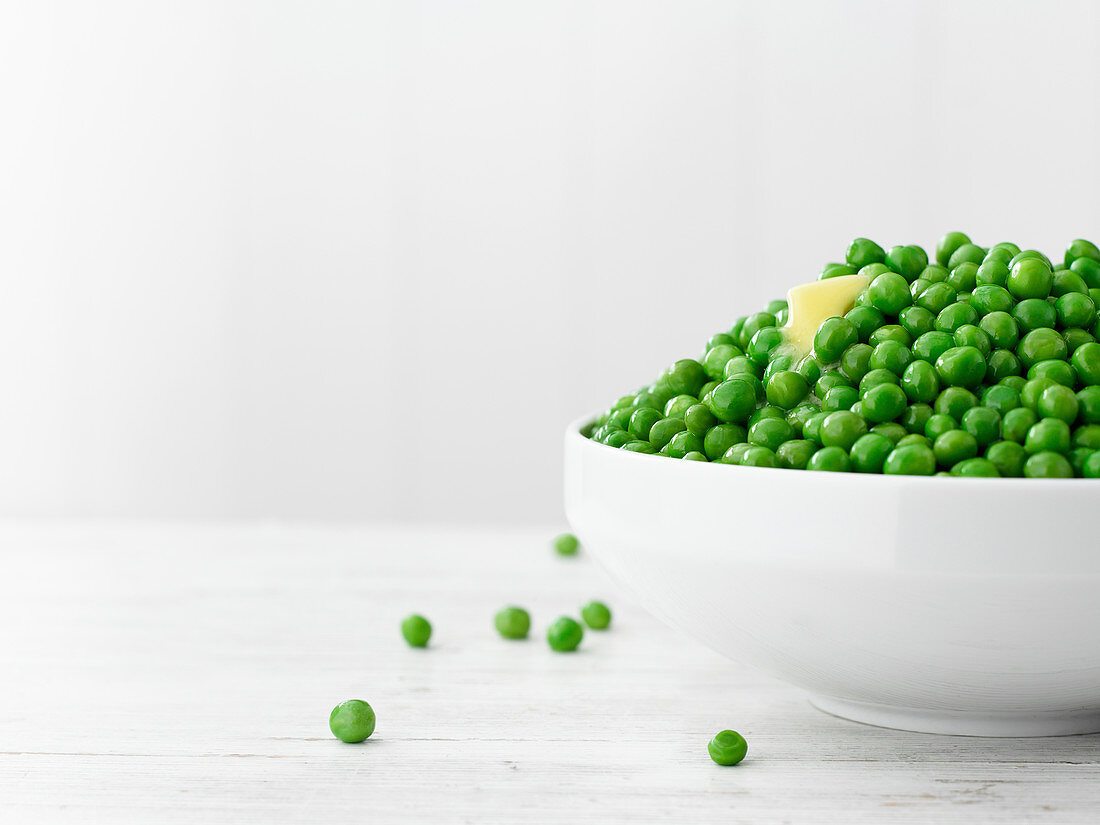 Peas with butter