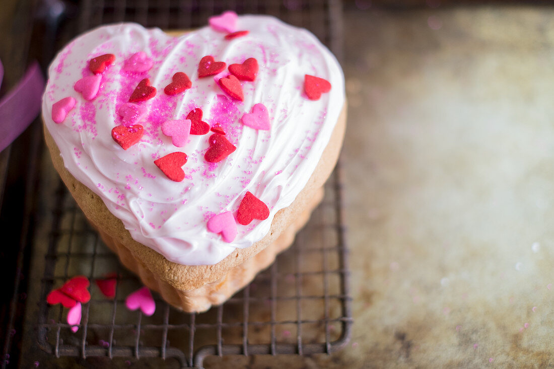 Heart shaped Mini Cake