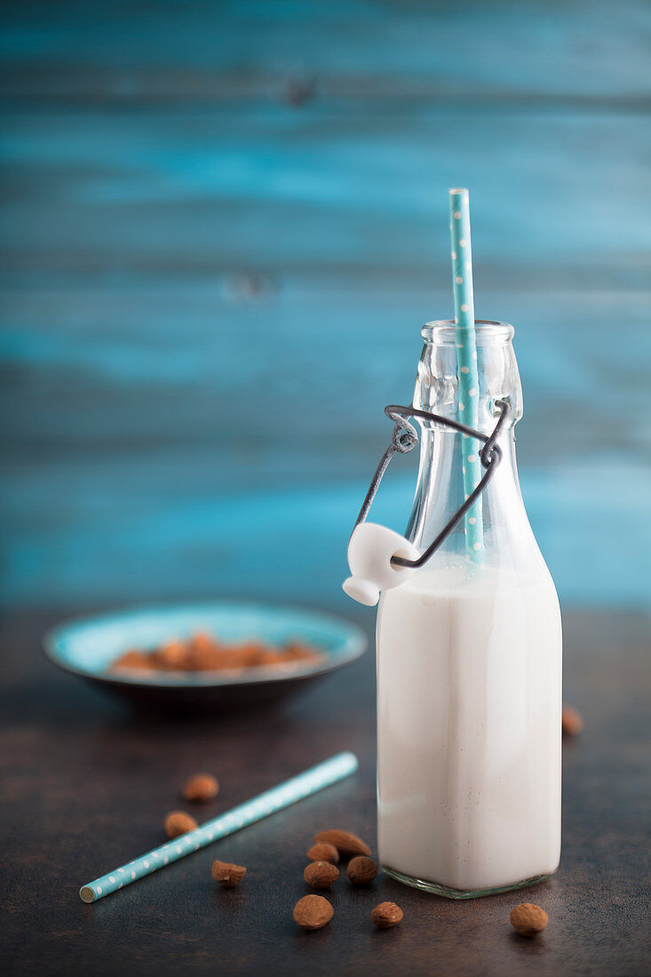 Homemade almond milk