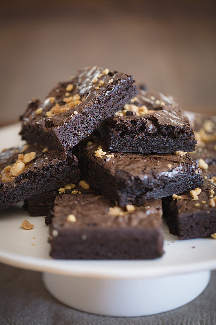 Brownies mit Erdnussbutter