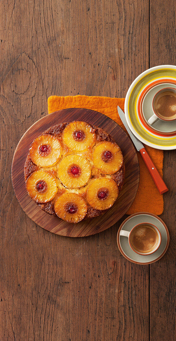 Pineapple upside-down cake