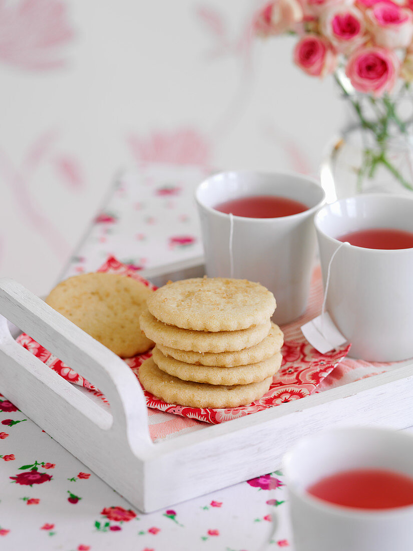 Shortbread und Tee