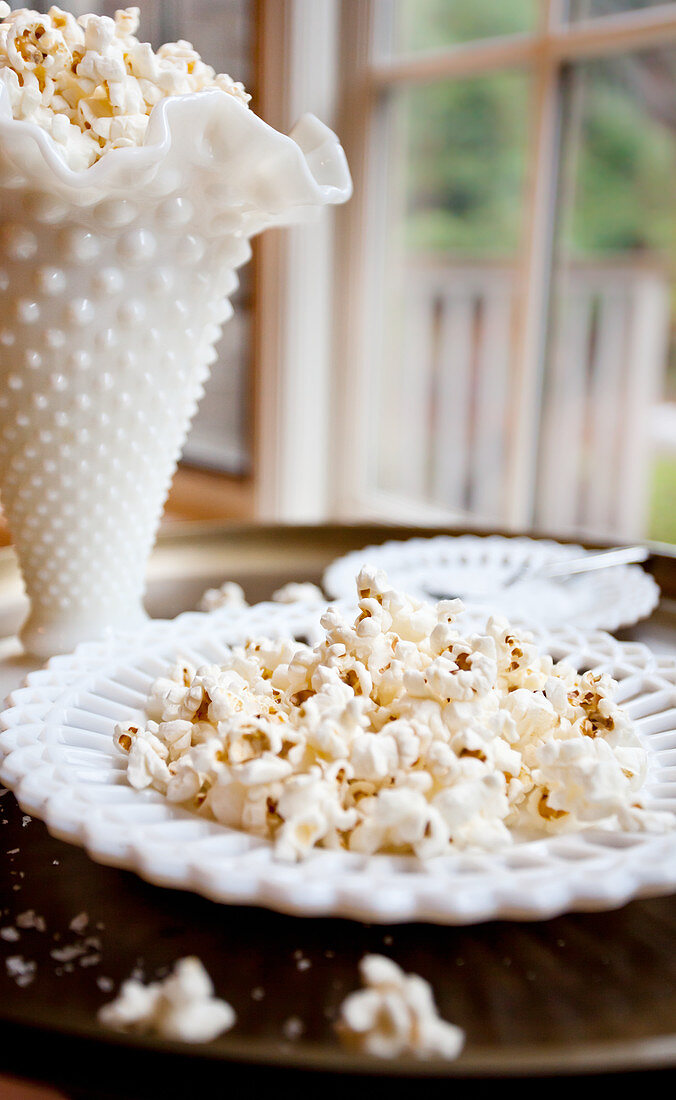 Popcorn mit Meersalz