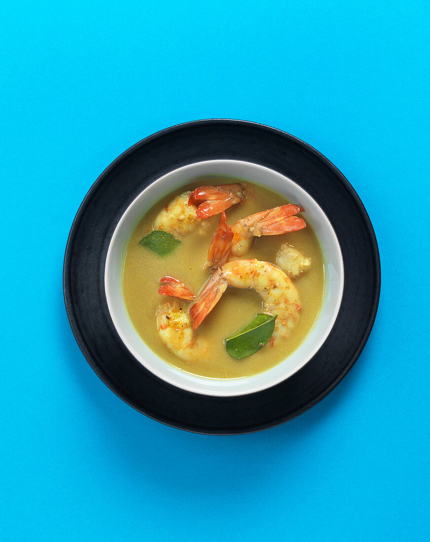 Prawns in a coconut sauce (Asia)