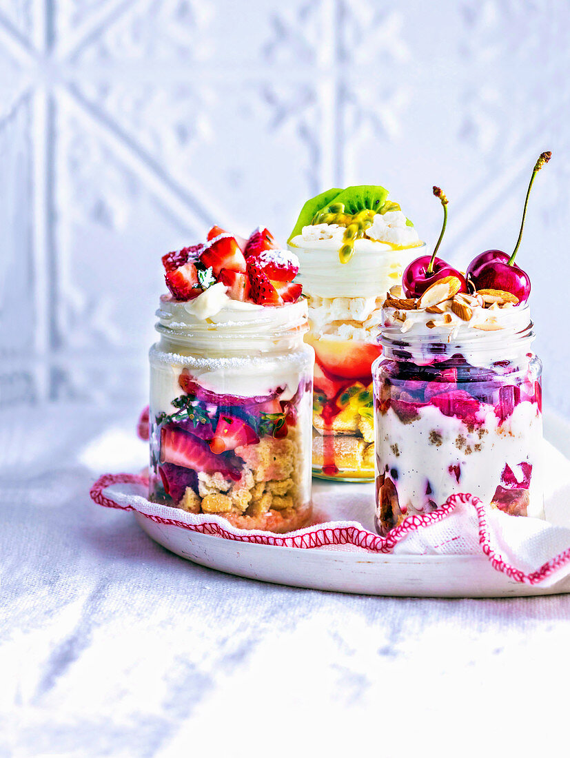 Trifles with summerfruits