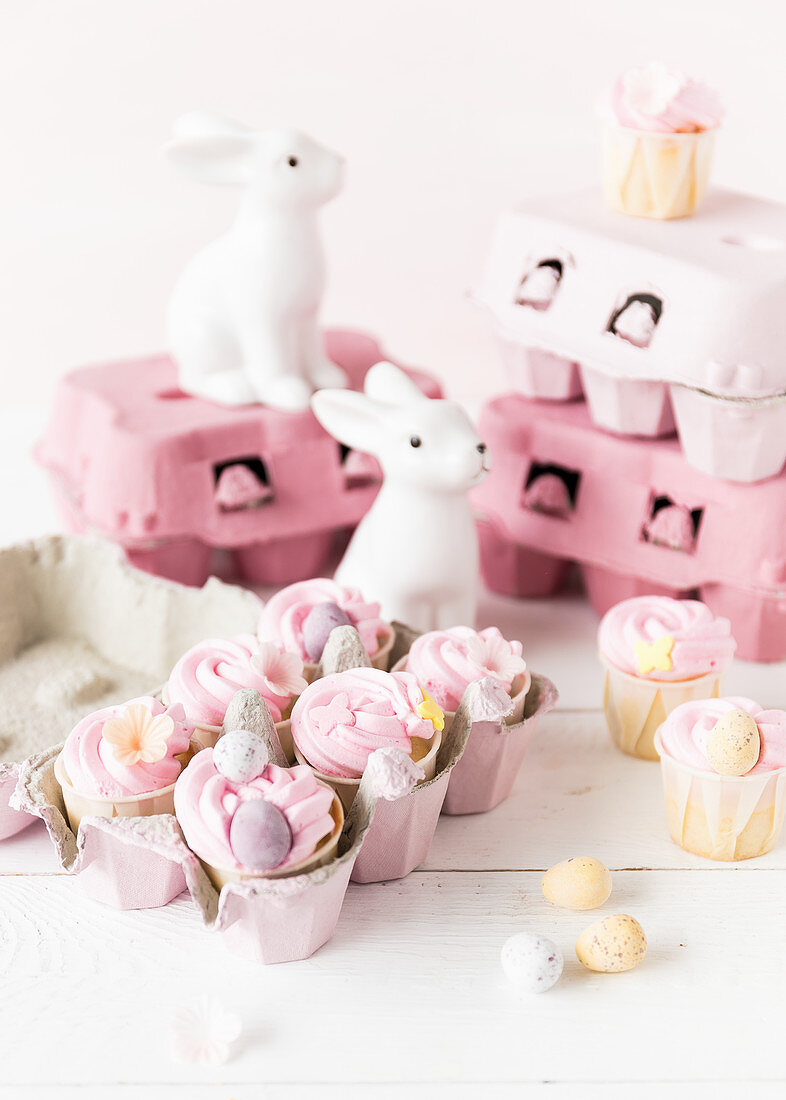 Mini-Cupcakes für Ostern