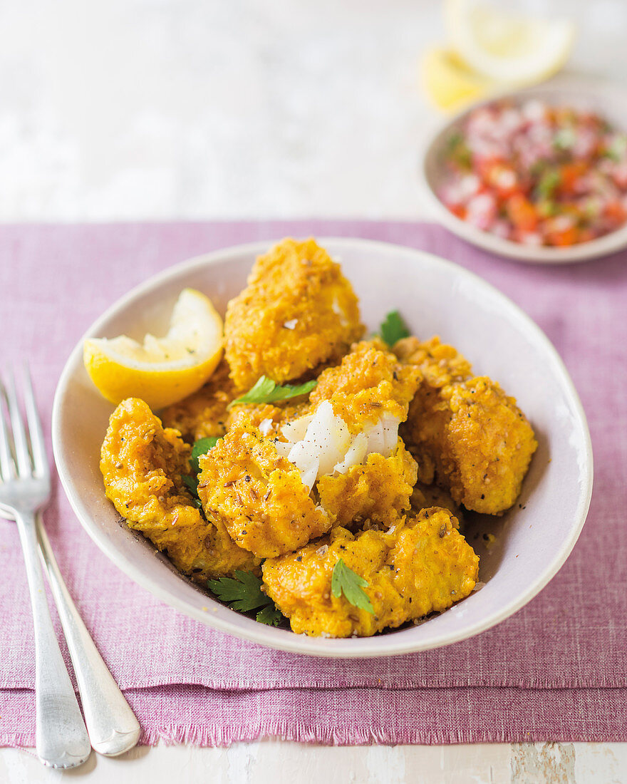 Cape malay fish nuggets