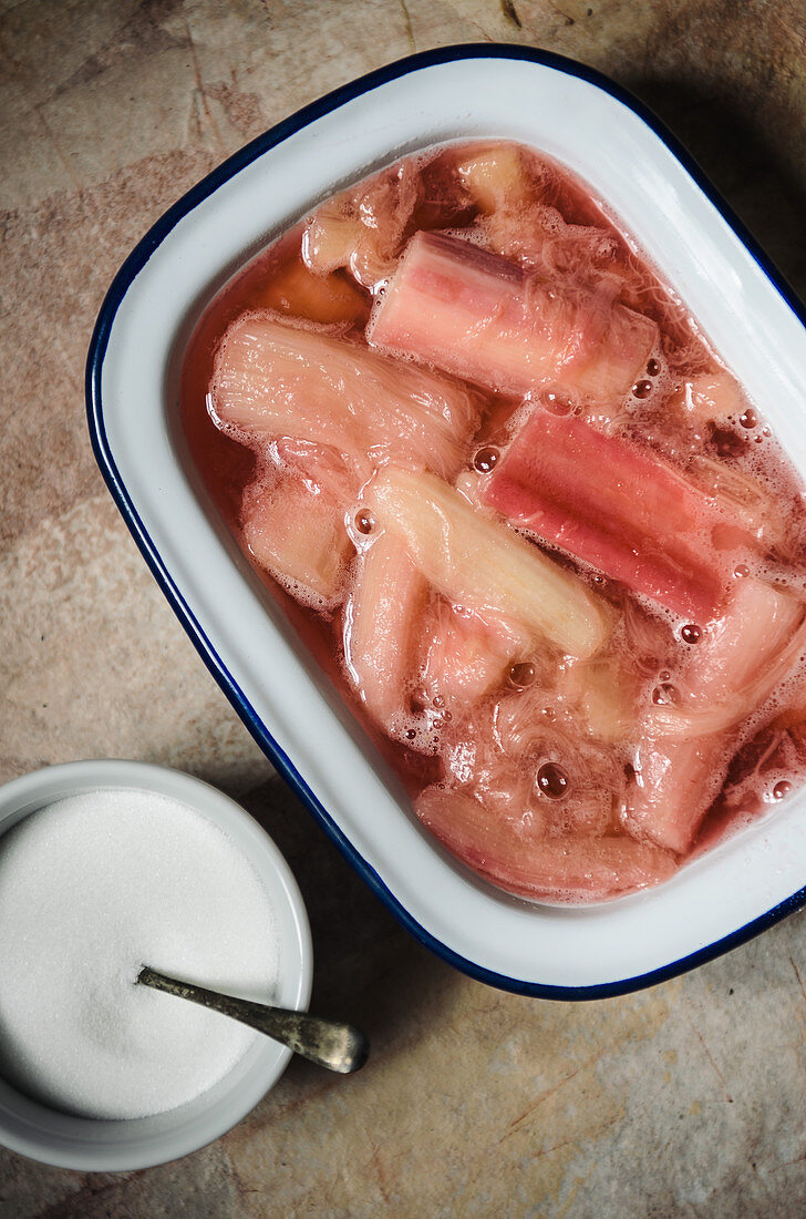 Stewed Rhubarb