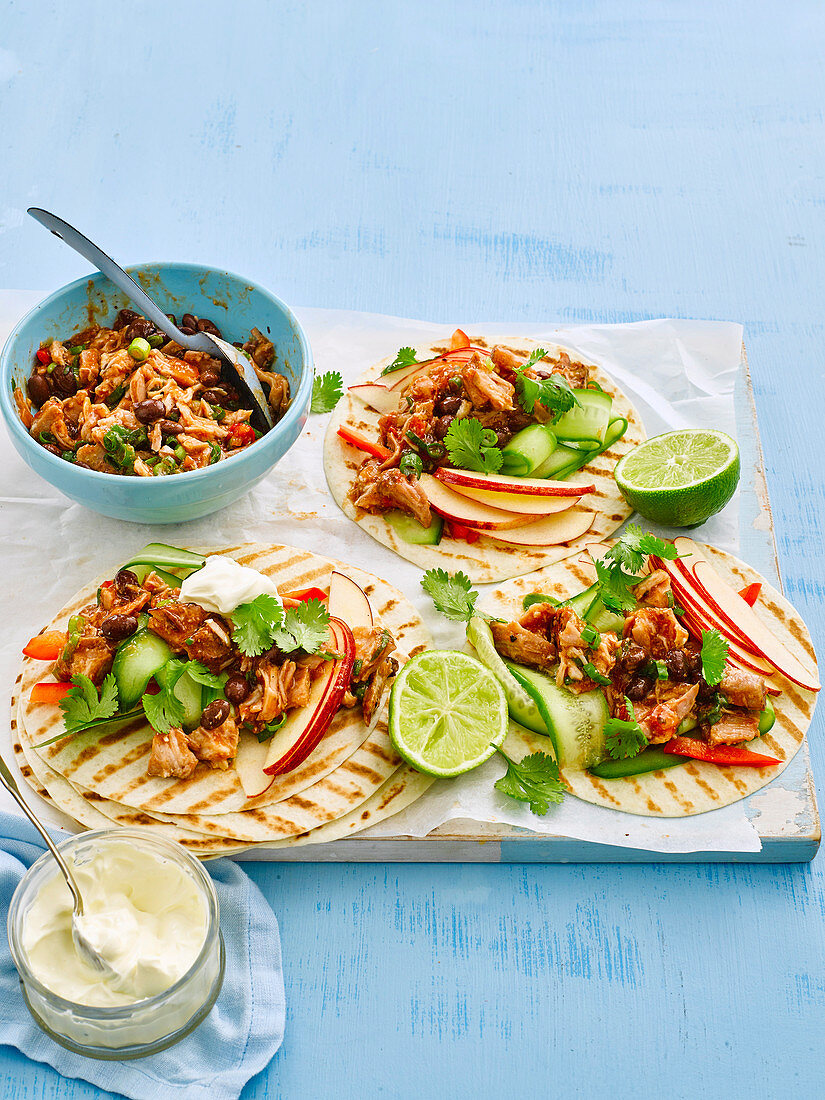 Pulled Pork Chipotle Tacos