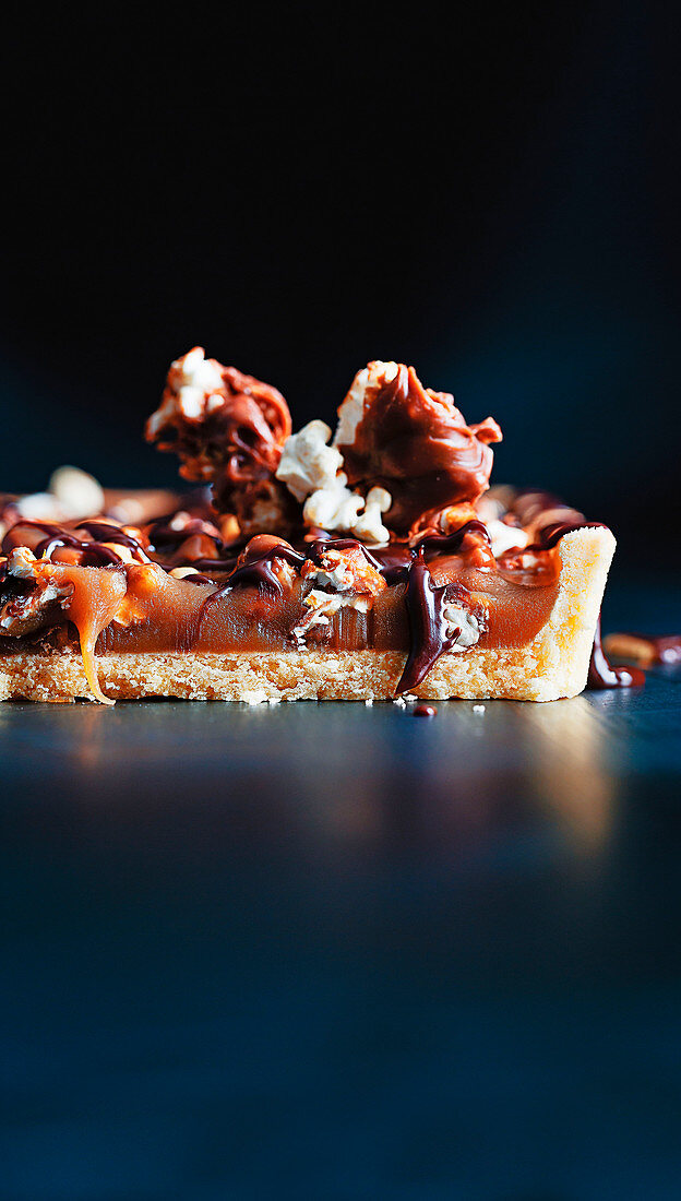 Fantale Caramel popcorn tart