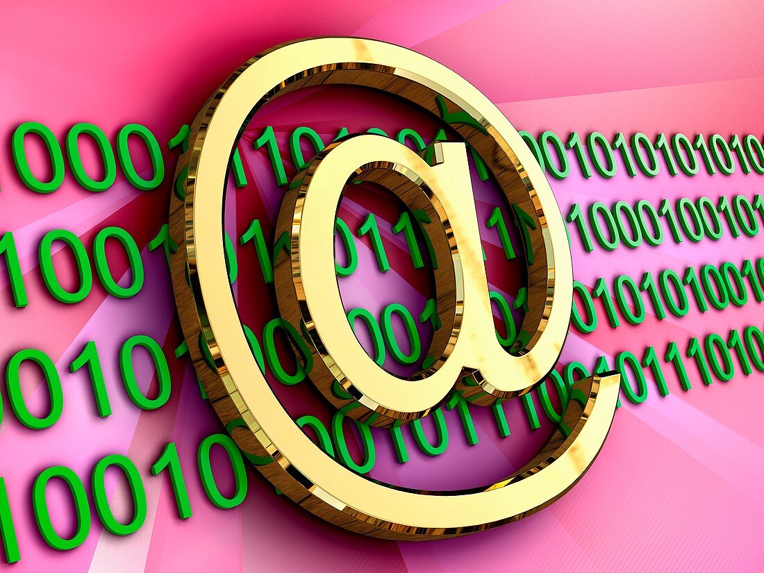 E-mail symbol, illustration