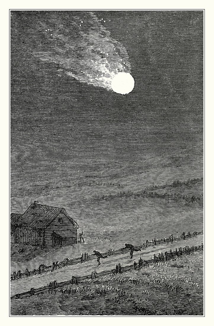 Great Iowa Meteor, 1875