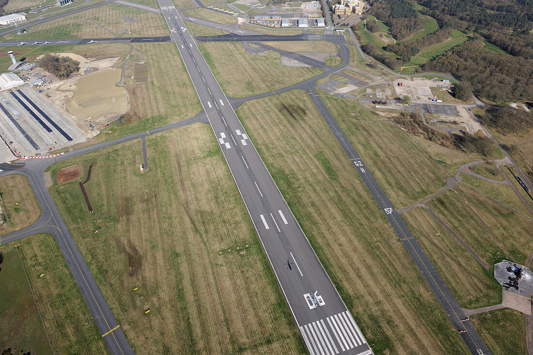 Runway, Farnborough Airport, UK