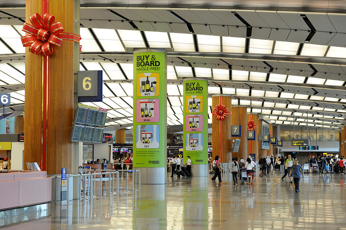 Airport terminal, Singapore Changi Airport