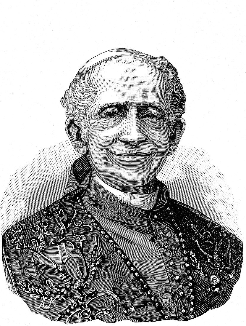 Pope Leo XIII, 19th Century illustration