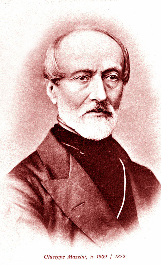 Giuseppe Mazzini, italian politician